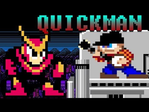 MEGA MAN 2 ★ Quick Man banjo cover by @banjoguyollie