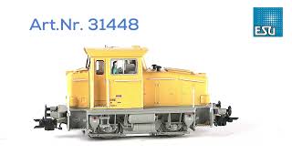 ESU 31448 Kleindiesellokomotive DEUTZ KG230
360° Ansicht Kleindiesellokomotive DEUTZ KG230 in der Ausführung der TSO. Vorbildzustand um 2008, Epoche V.
Zum Bestellen:
https://www.xtrain24.de/esu-31448-h0-diesellokomotive-kg230-deutz-der-tso-dc-ac-digital-u-sound ESU 31448 Kleindiesellokomotive DEUTZ KG230