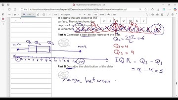 Reveal math grade 6  lesson 10_ 4 inequalitie range and box plots