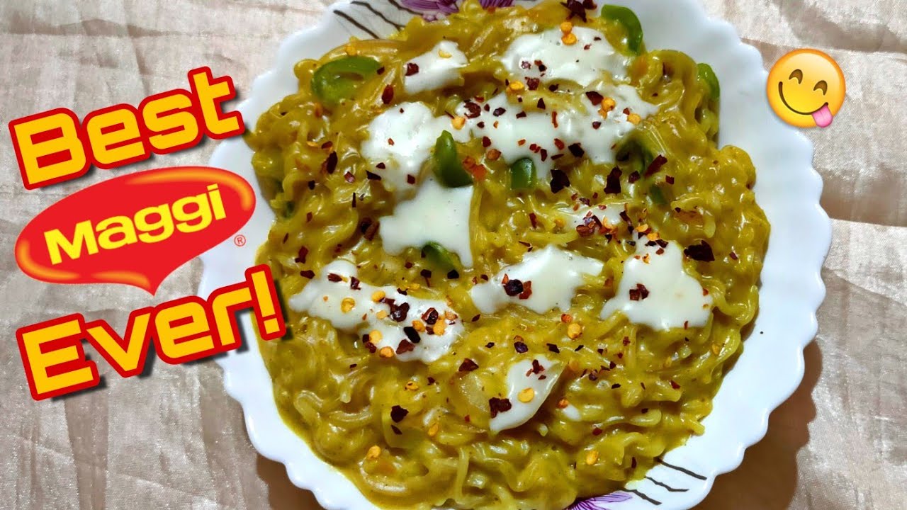 Best maggi ever | Alfredo Maggi | White sauce maggi | Yummiest maggi