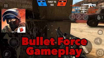 A Noob plays Bullet Force on his phone!!!! || Bullet Force Gameplay (Android)