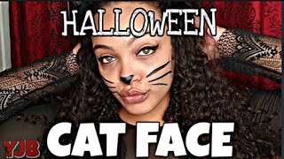 Tipsy Halloween Basic Cat Makeup Tutorial