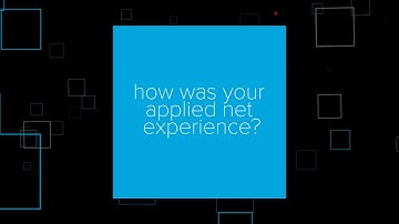 Applied Net Attendees Share Their Experience