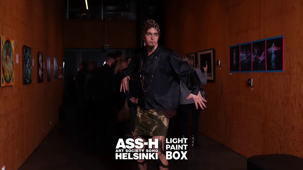 "Augmenting Reality" Exhibition - Light Paint Box