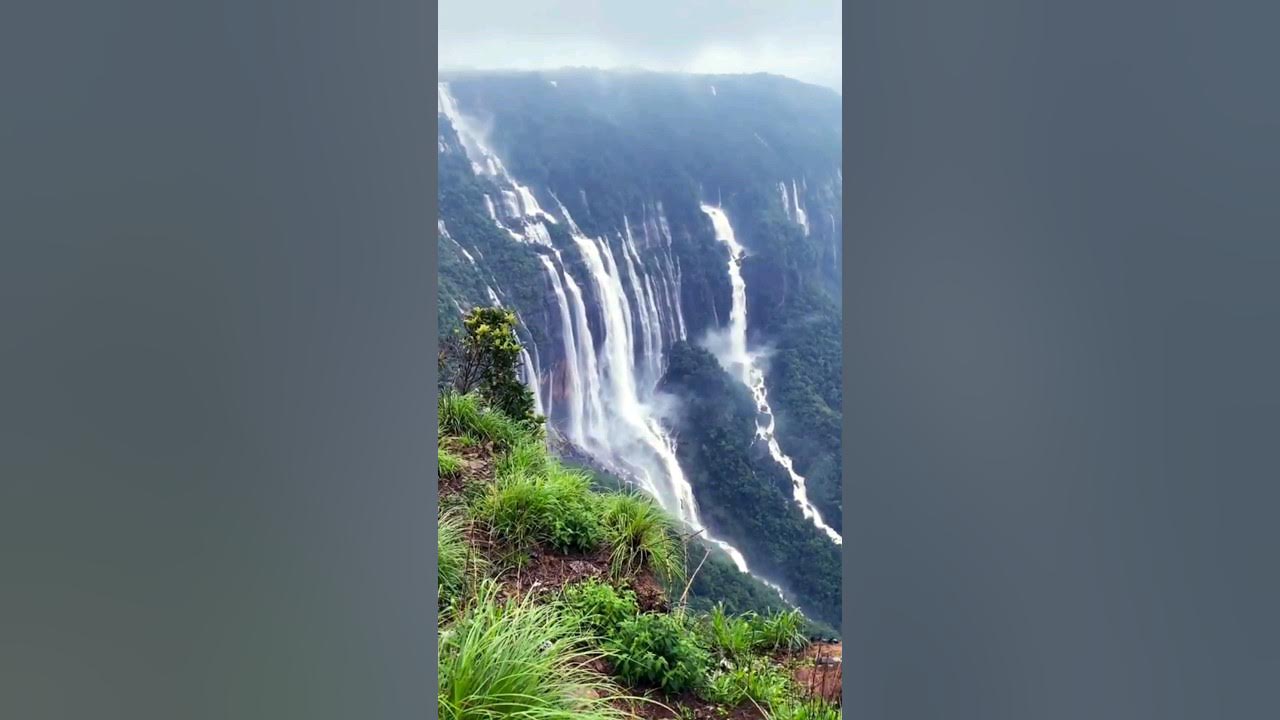 Мегхалая водопады