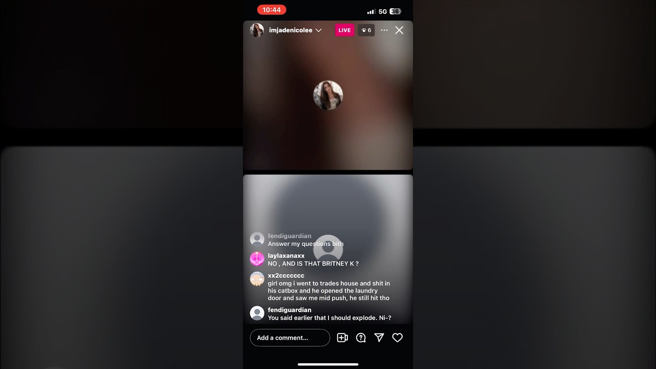 Jade Nicole Instagram Live - 06/19/24