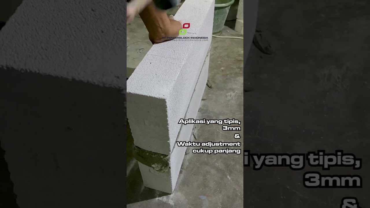 Powerbond PRO-889 - Perekat Pasangan Beton Ringan / Thinbed