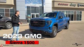 6.2L V8 Power! Used 2023 GMC Sierra 1500 AT4 Walkaround with Jarod at Redwater Dodge