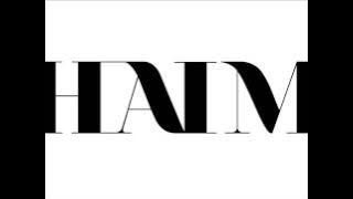 HAIM - Don't Save Me (Official Audio)