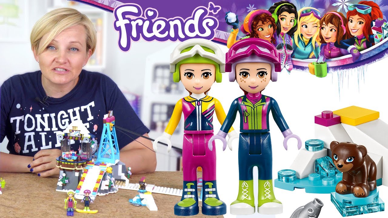Lego Friends 41324 Wyciąg Narciarski W Zimowym Kurorcie Youtube