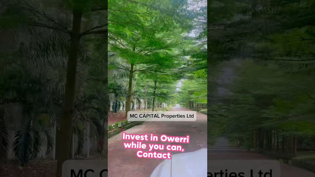 Beautiful Serene Street in Owerri City Imo State - MC CAPITAL Properties Limited