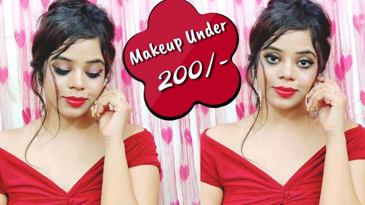 Makeup Under Rs 200/- only 😱 | Affordable Party Makeup Under 200/- | The Beauty Talks