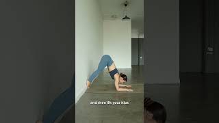 Wanna learn forearm stand? Try this