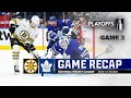 Gm 3 bruins  maple leafs 424  nhl highlights  2024 stanley cup playoffs