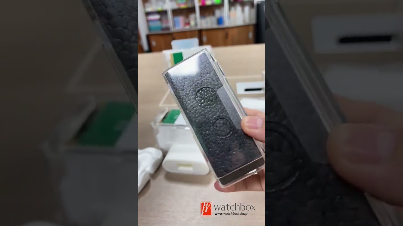 Green Water Ghost Submariner Daytona PET Transparent Plastic Coffin Watch Case Storage Travel Box