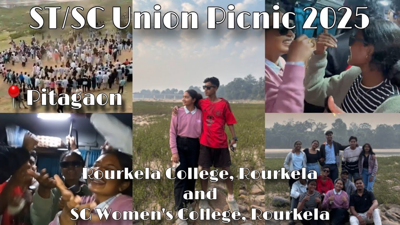ST/SC Union Picnic 2025 🌸🌞 | Evening and Women's College | Pitagaon |Reshma Mundu | #picnic #vlog