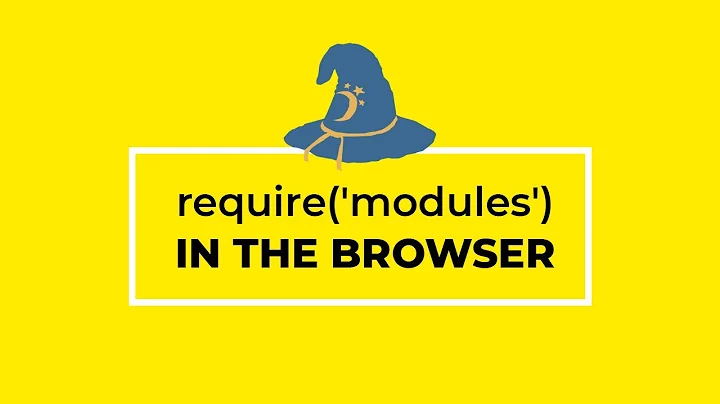 Browserify Tutorial - Using require() In The Browser