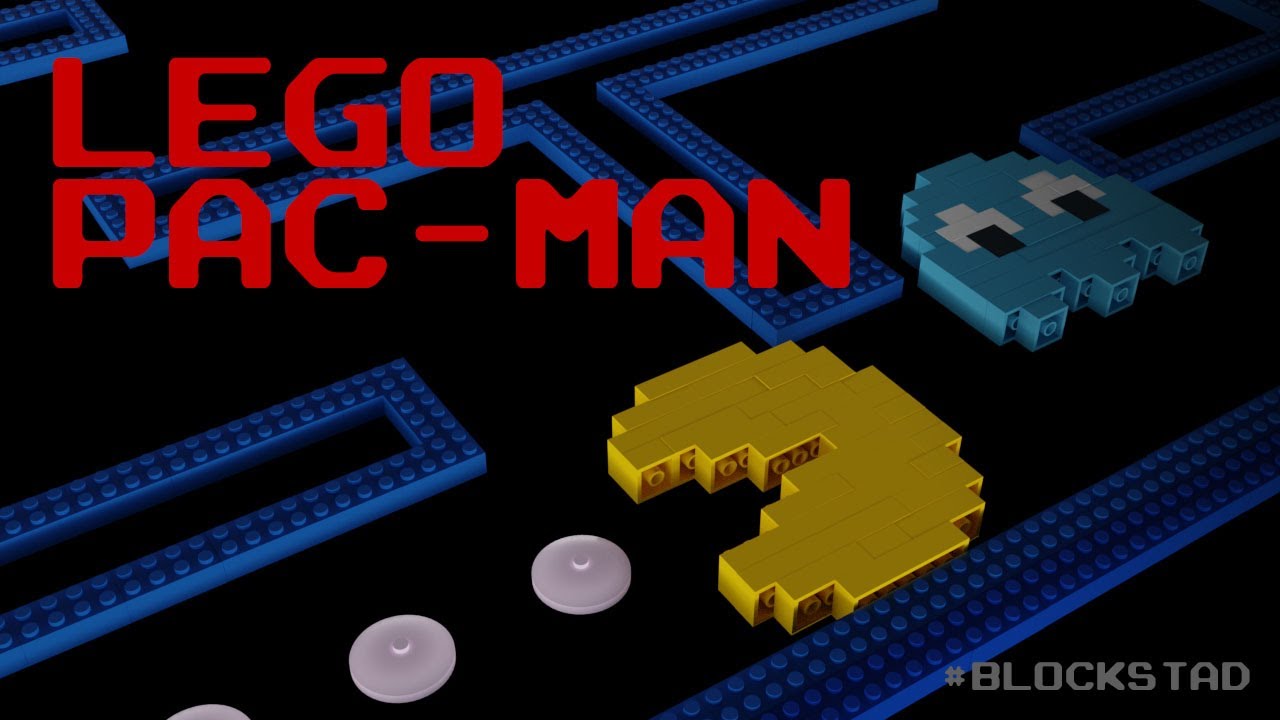 LEGO Pac-Man arcade game - Blockstad showcase