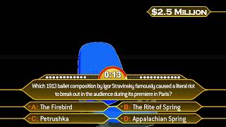 Super Millionaire - Clock Format (PPT Animation TEST) (My Version)