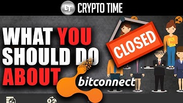 THIS IS WHAT YOU SHOULD DO ABOUT BITCONNECT CLOSING!