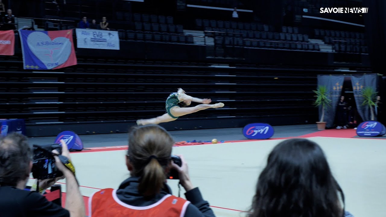 Championnat de France de gymnastique au Phare de Chambéry