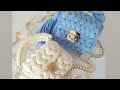 طريقة عمل شنطة بغرزة الباف(الضفيرة) باسهل طريقةللمبتدئين how make a (zigzag)bag crocheted Baf stitch