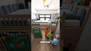 Designing A Secret Base In The Bedroom shorts interiordesign