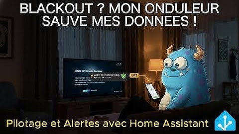 Home Assistant & Onduleur : Comment être alerté en cas de coupure électrique (NAS/Direct)