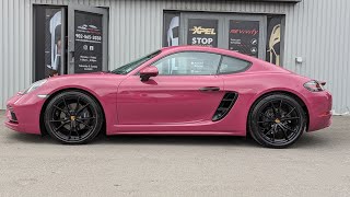 Famous 2024 Porsche 718 Cayman in Ruby Star Neo Wealth