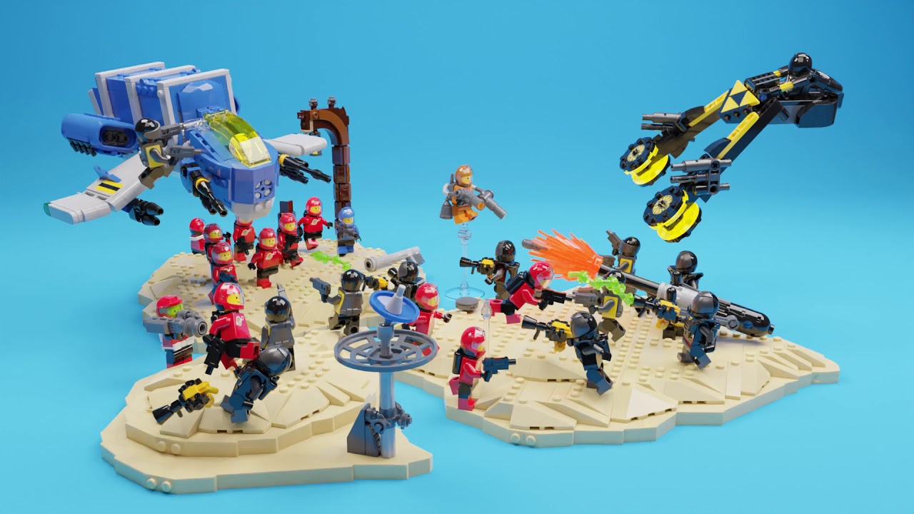 Classic Space VS Blacktron!