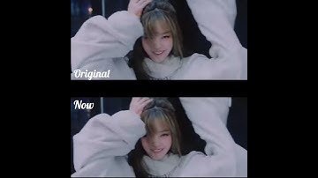 JENNIE (BLACKPINK) Original vs Now - LoveSick Girls MV