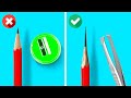 TOO SMART FOR SCHOOL | Useful DIY School Supplies And Cheating Tricks