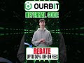 Ourbit Referral code "REBATE" Get Upto 50% On Trading Fees