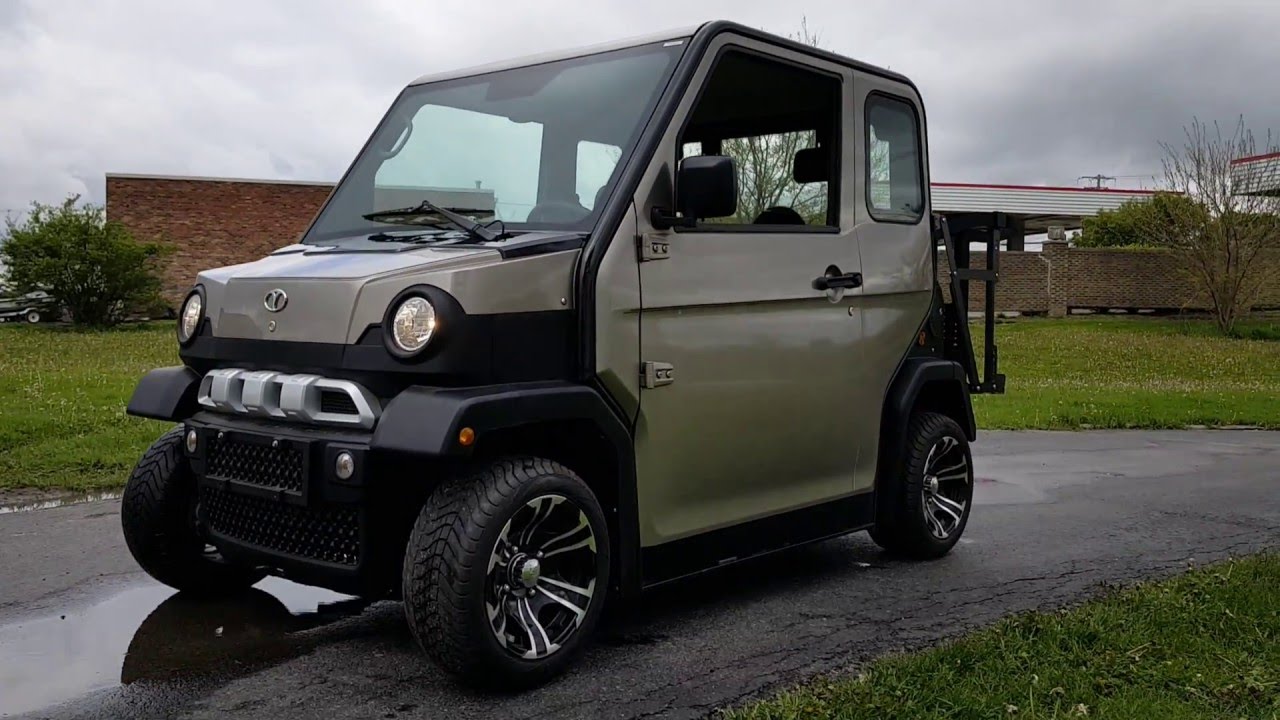 25 MPH + Electric LSV For Sale Low Speed Vehicle Street Legal YouTube