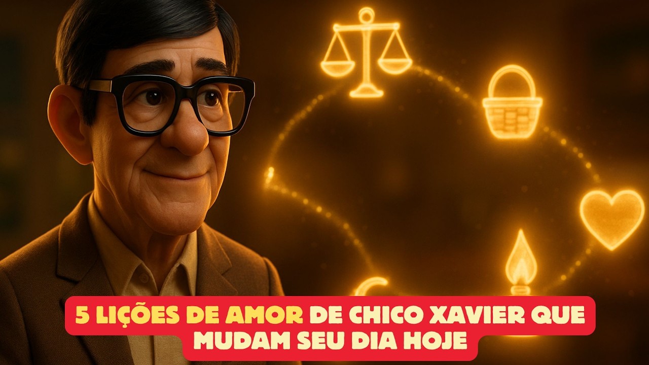 5 Lições de Amor de Chico Xavier que Você Precisa Viver Hoje!