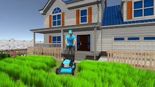 Mowing Simulator Lawn Cutting Android Gameplay screenshot 5