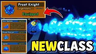 *NEW* FROST KNIGHT Class Is INSANE! Survive Zombie Arena Showcase