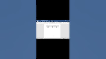 How to delete table border in ms word | remove table border