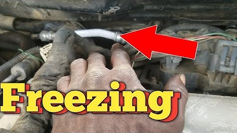 Freezing Car AC Liquid line Solved part 1 | How To Fix Ac Liquid Line Freeze