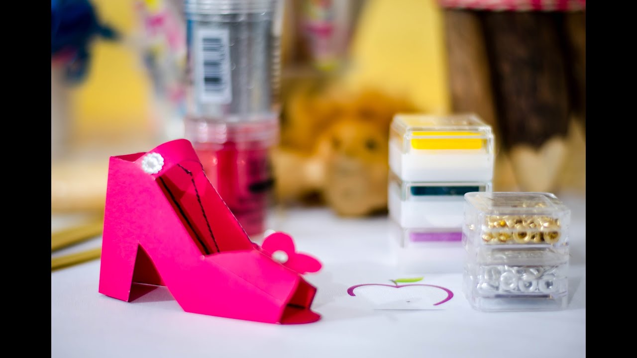 Tutorial día de la madre padre: caja de tacón / heel box father´s day DIY manualidades con papel corrugado