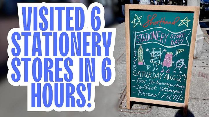 Stationery Store Day 2025 in LA | Shorthand, Hightide, Be Nice Have Fun, Lundeens, Flax Pen to Paper