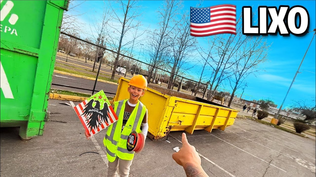 PULAMOS nesse LIXÃO fora do BRASIL e achamos só coisas NOVAS 