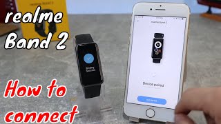 How to connect realme Band 2 to iPhone with realme link IOS app screenshot 4