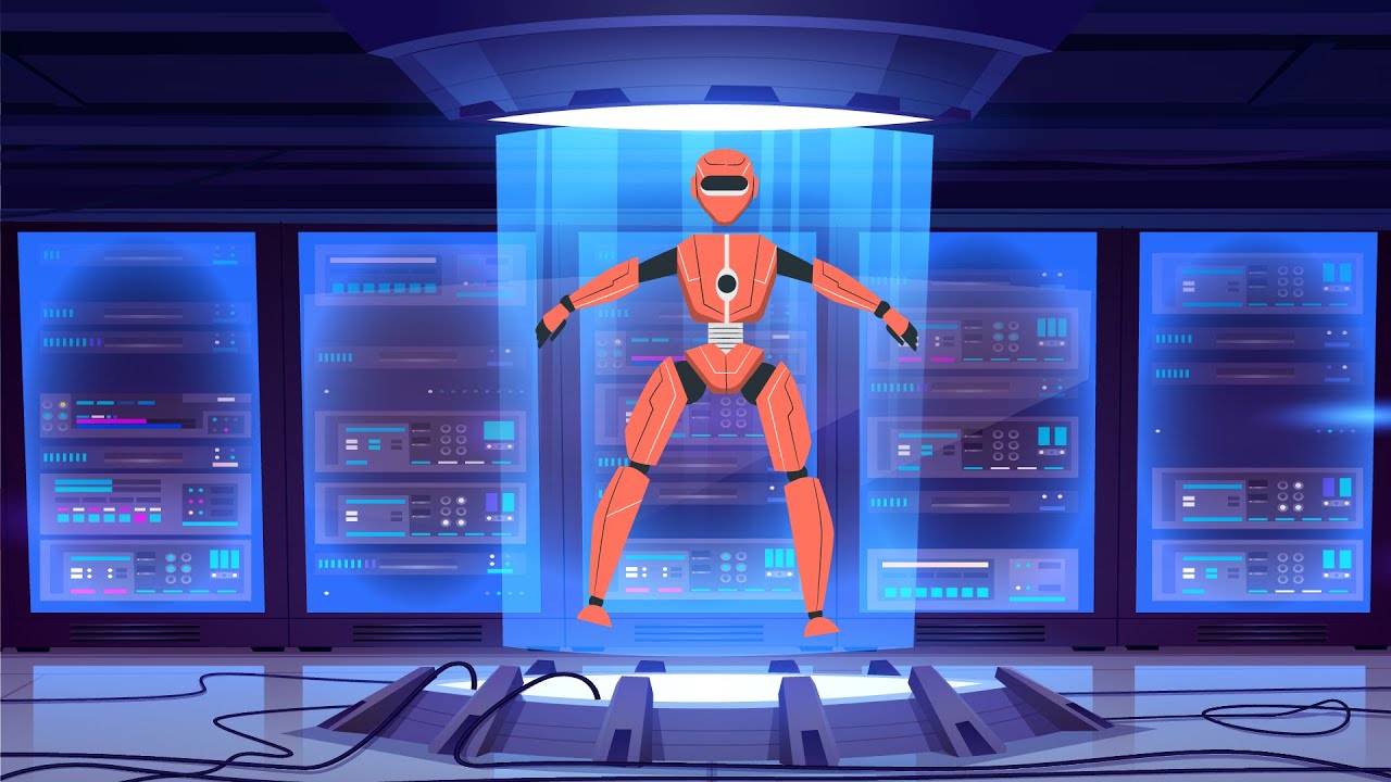 Robot animation in after effects | Explainer video animation - YouTube