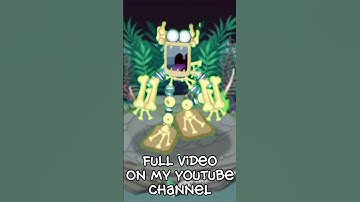 Epic wubbox on bone island my singing monsters