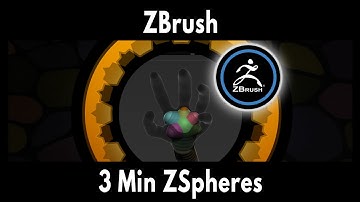 ZBrush | 3 minutes of ZSpheres.