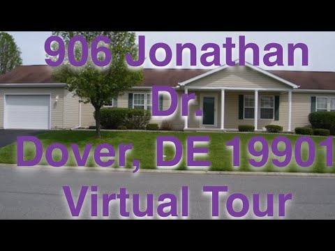 906 Jonathan Dr, Dover, DE home video tour