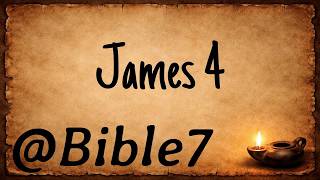 Bible | (ESV) James 4 - Warning Against Worldliness | @Bible7