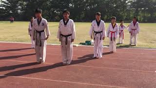 跆拳表演~武麟跆拳道舘~大寮國中47年週年校慶~1041219