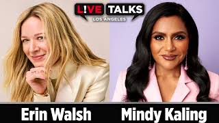 Erin Walsh in conversation with Mindy Kaling at Live Talks Los Angeles